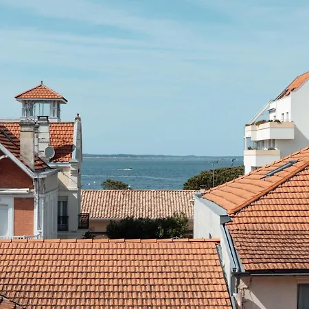 Down Center - Incroyable Vue Mer Proche Plage Arcachon Exterior photo